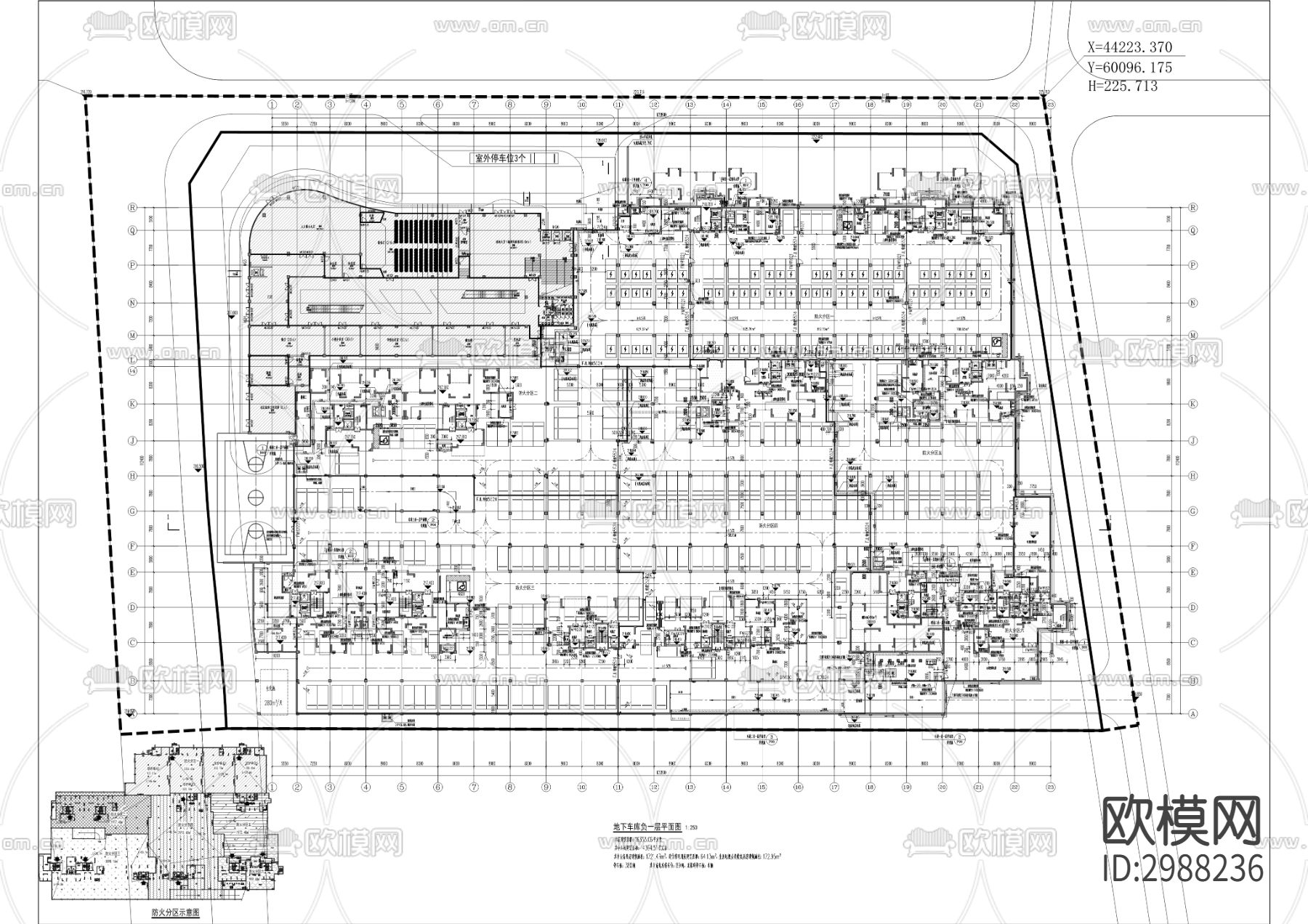 人才租赁住房项目cad施工图下载（渲染图9）