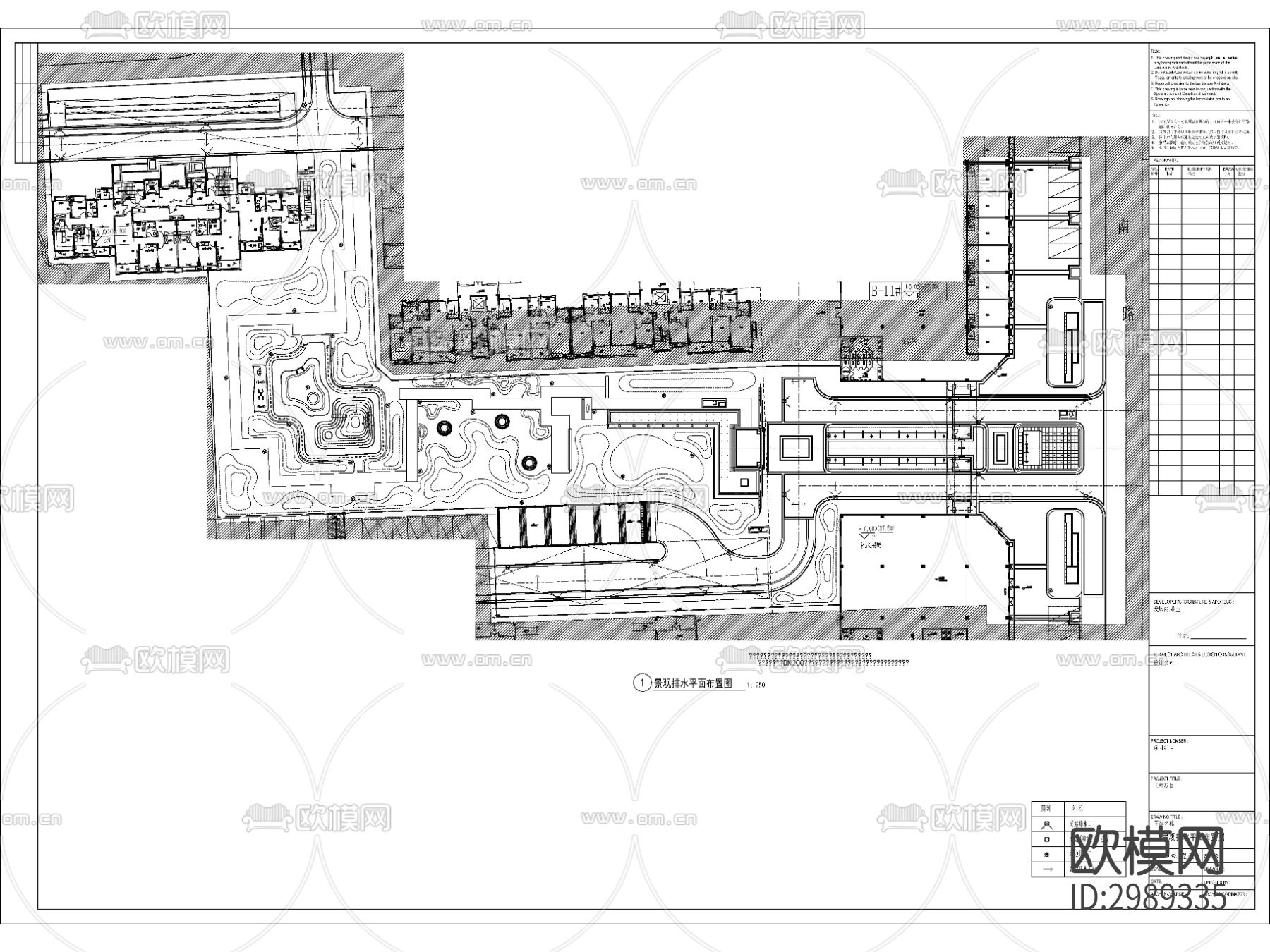 给排水cad平面图下载（渲染图1）