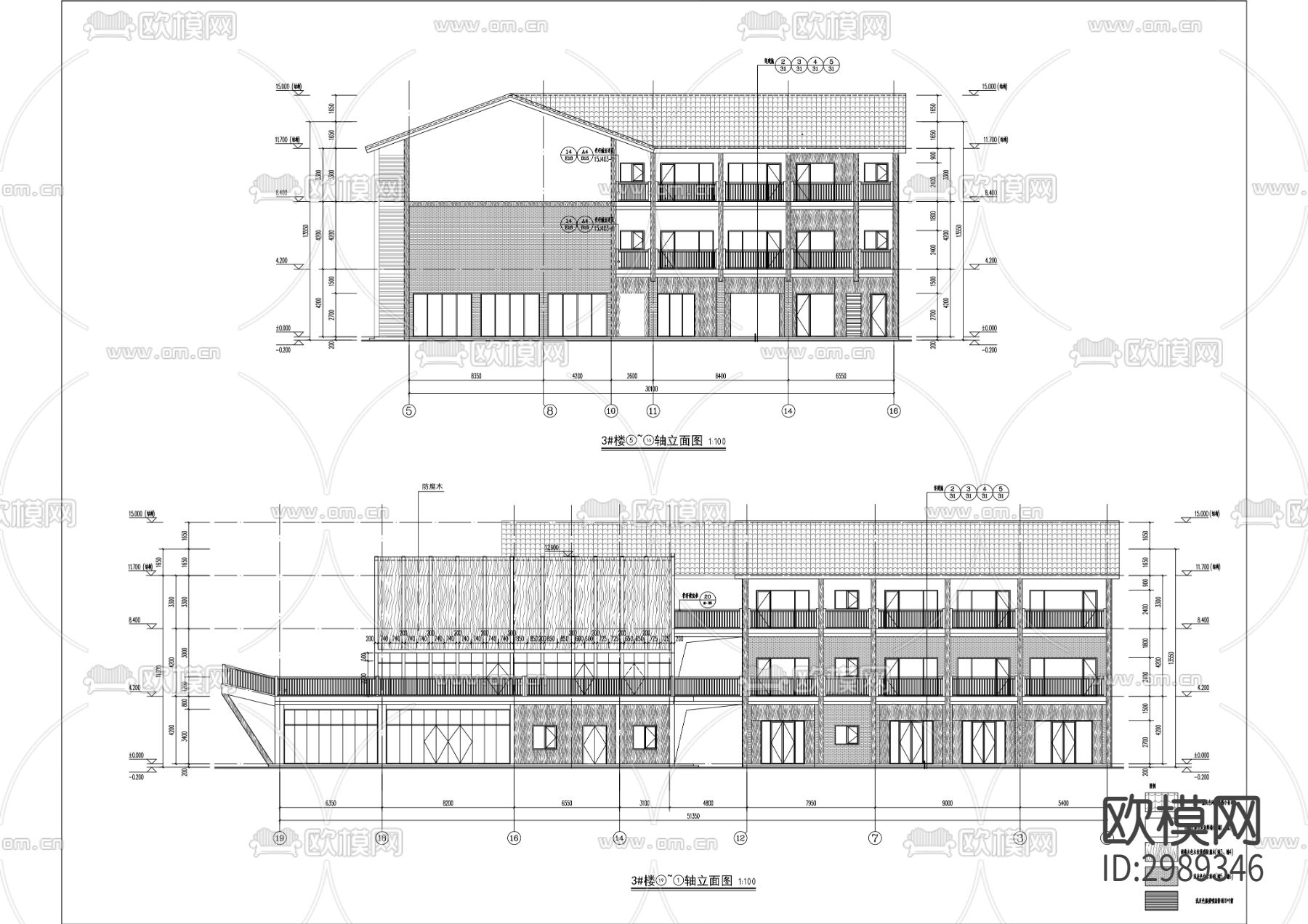 边城会客厅建设工程cad施工图下载（渲染图9）