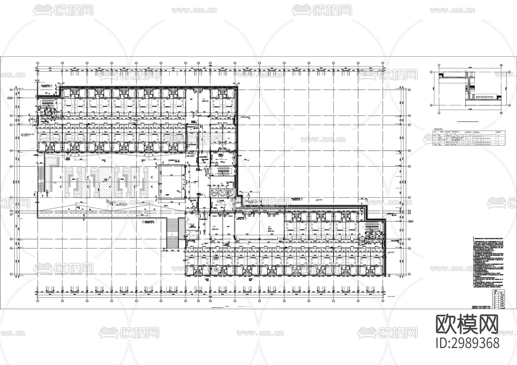 国际机场东区倒班宿舍cad施工图下载（渲染图4）