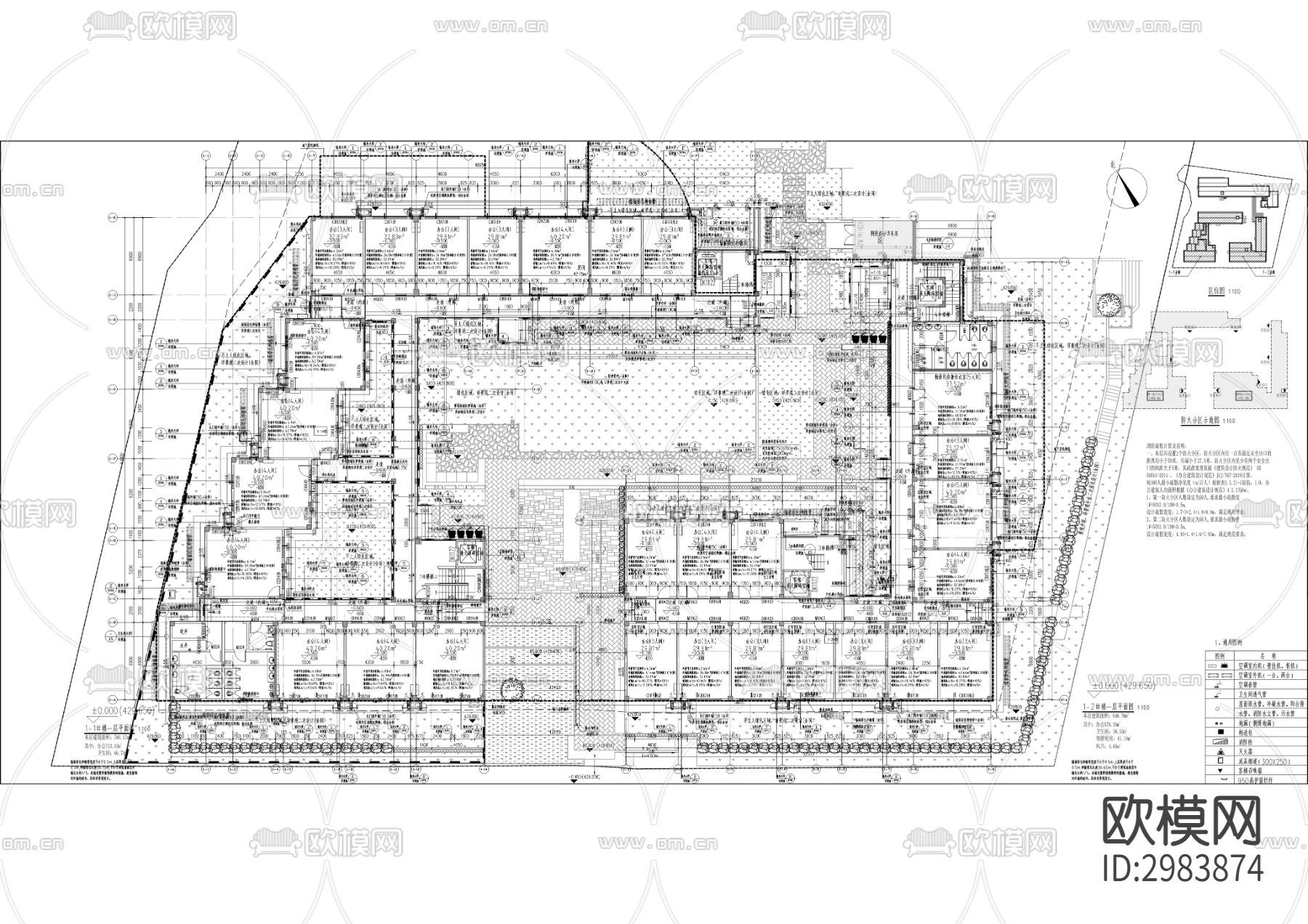 金隅大成南山郡项目cad施工图下载（渲染图6）