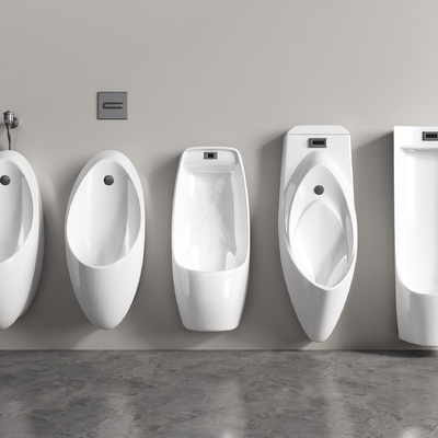  小便斗 小便池su模型 