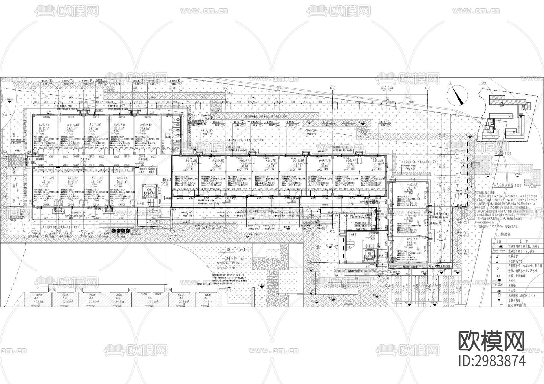 金隅大成南山郡项目cad施工图下载（渲染图10）