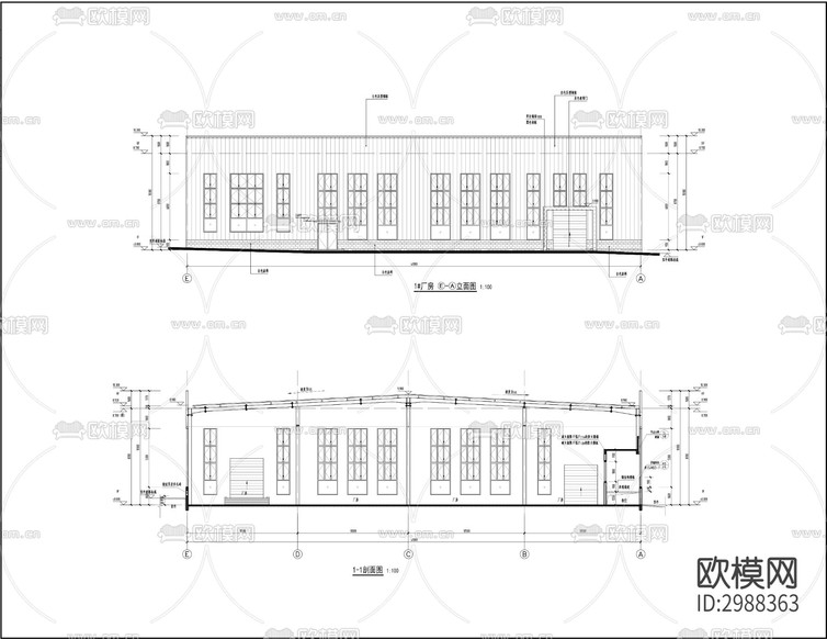 油茶研究中心建設(shè)項(xiàng)目cad施工圖下載(渲染圖3)
