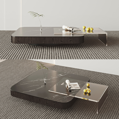  Minotti 茶几su模型 