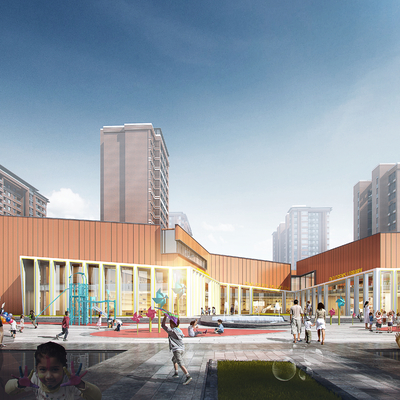  文化中心展览馆 博物馆su模型 