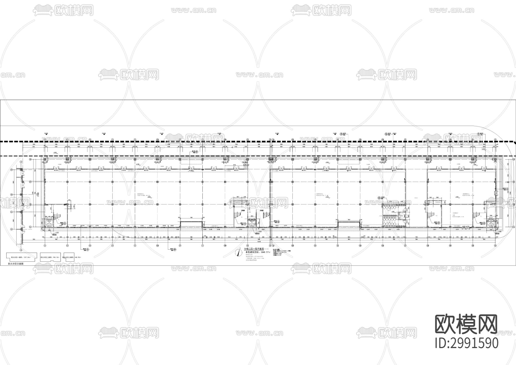综合交通枢纽站项目cad施工图下载（渲染图4）