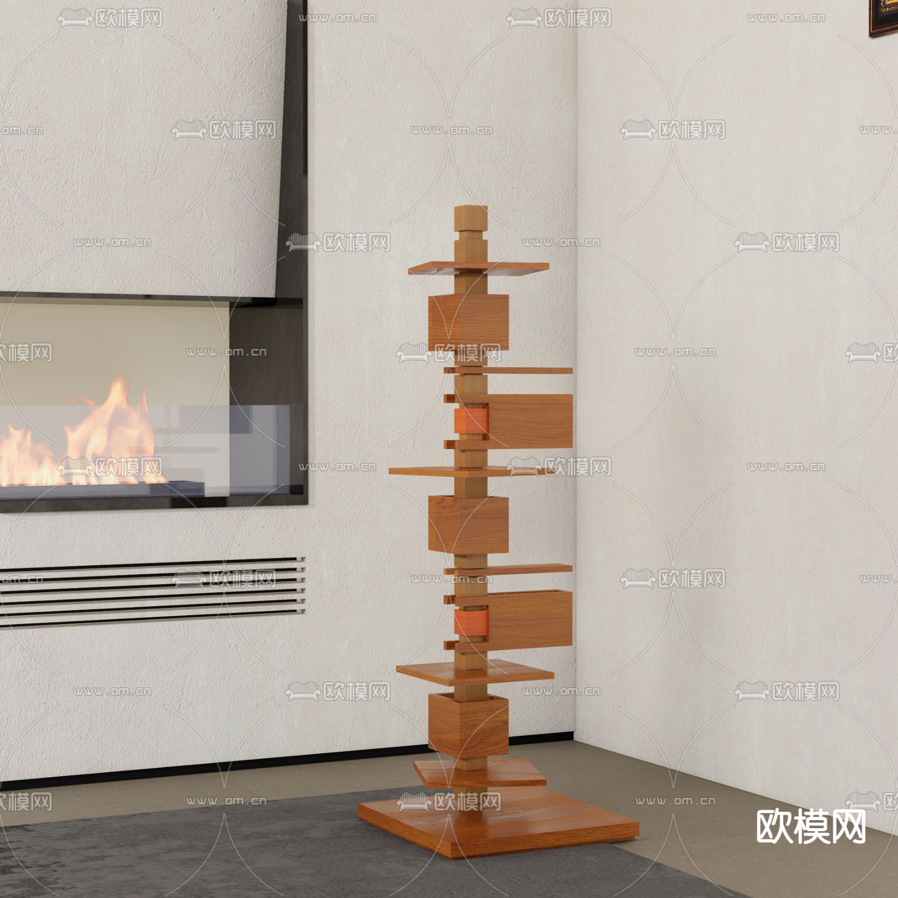 创意落地灯3d模型下载