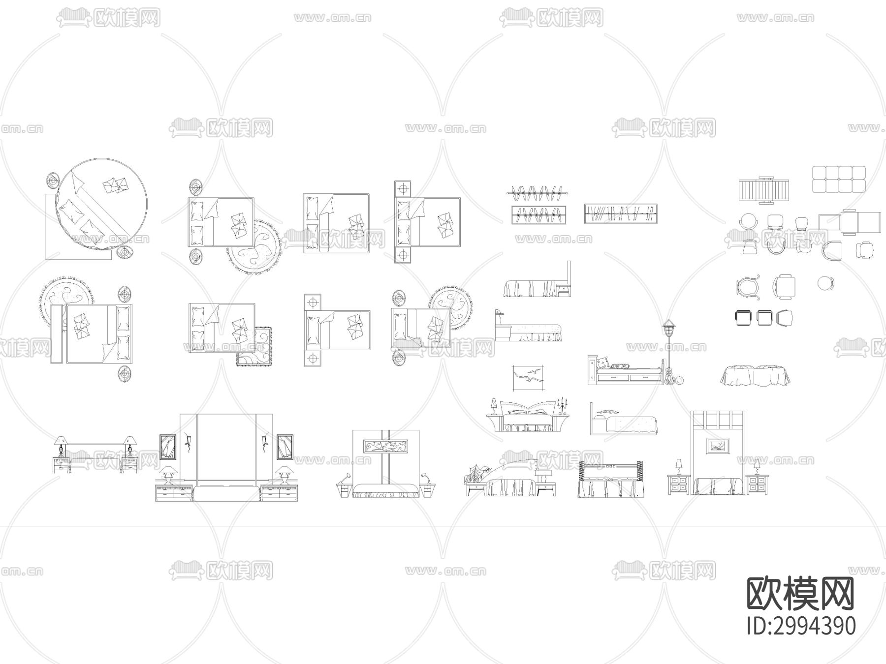 地毯cad图库下载（渲染图2）