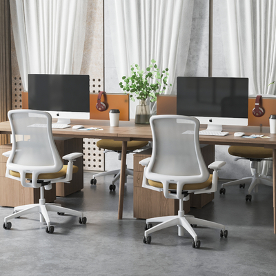  办公桌椅su模型 