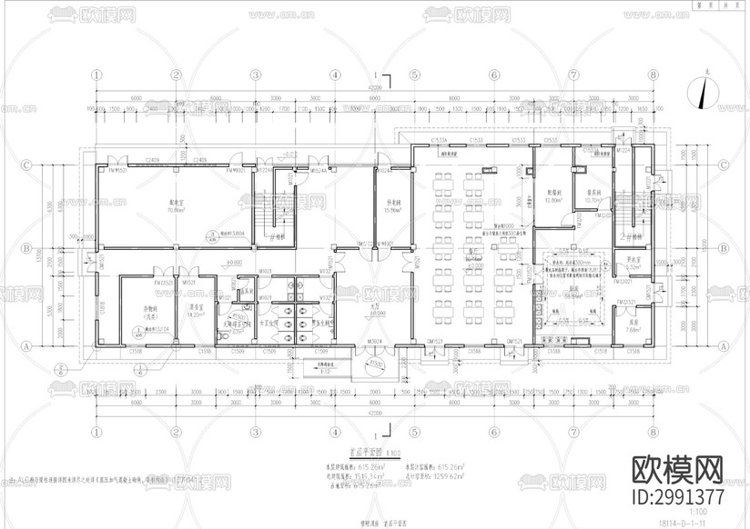 建橋C區(qū)公交站工程cad施工圖下載(渲染圖2)