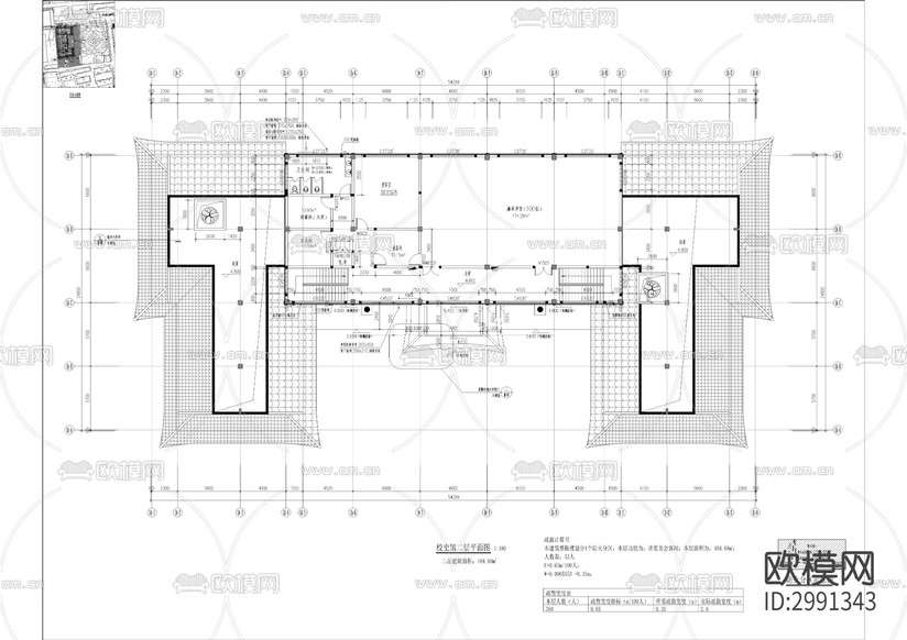 仿建合宗書院校史館項目cad施工圖下載(渲染圖7)