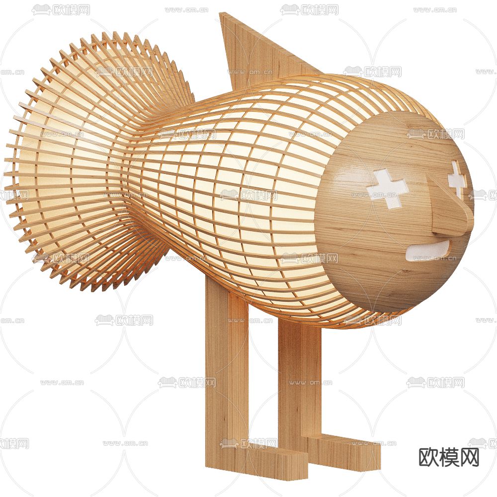 创意落地灯3d模型下载