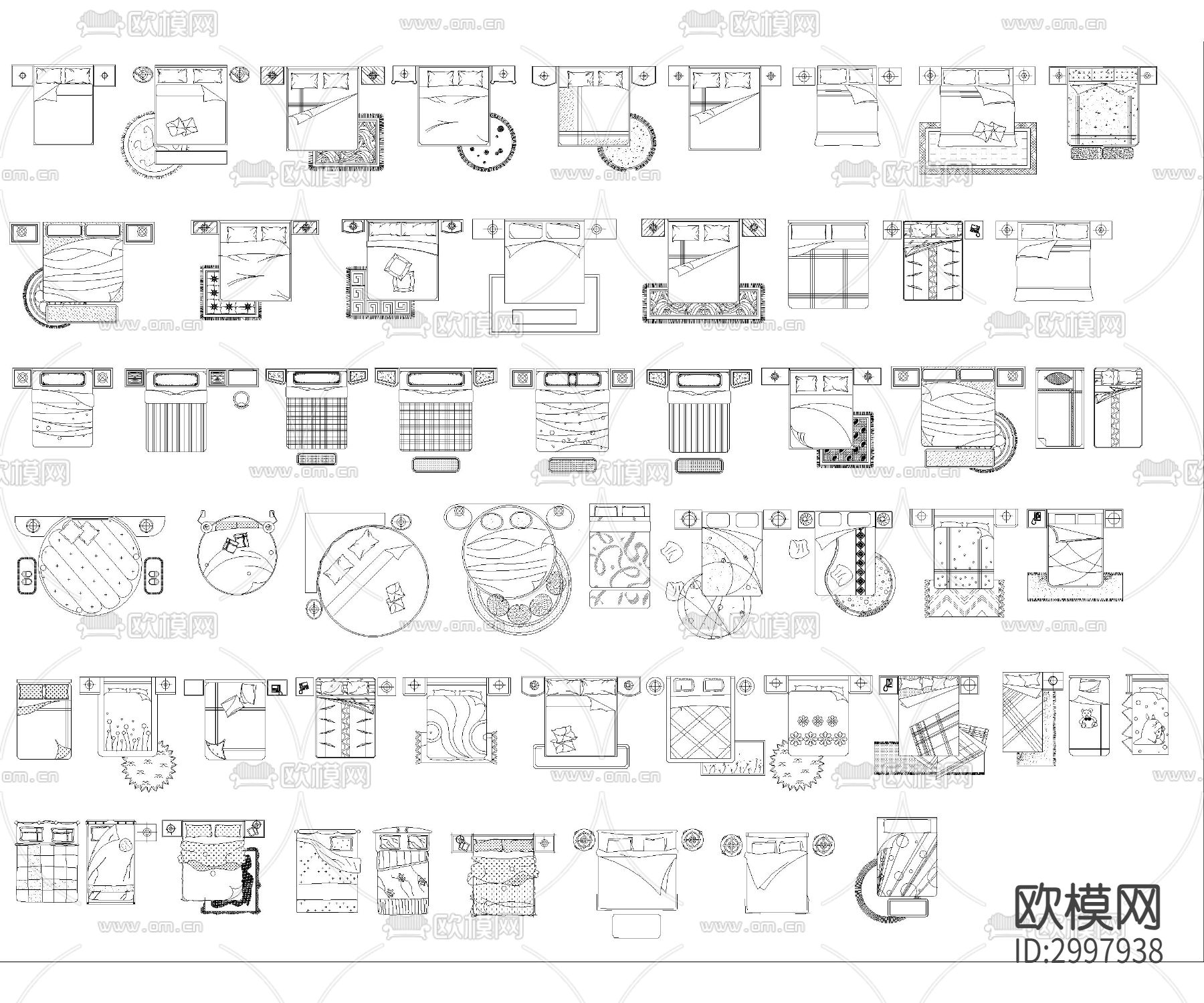 家居用品cad图库下载（渲染图6）