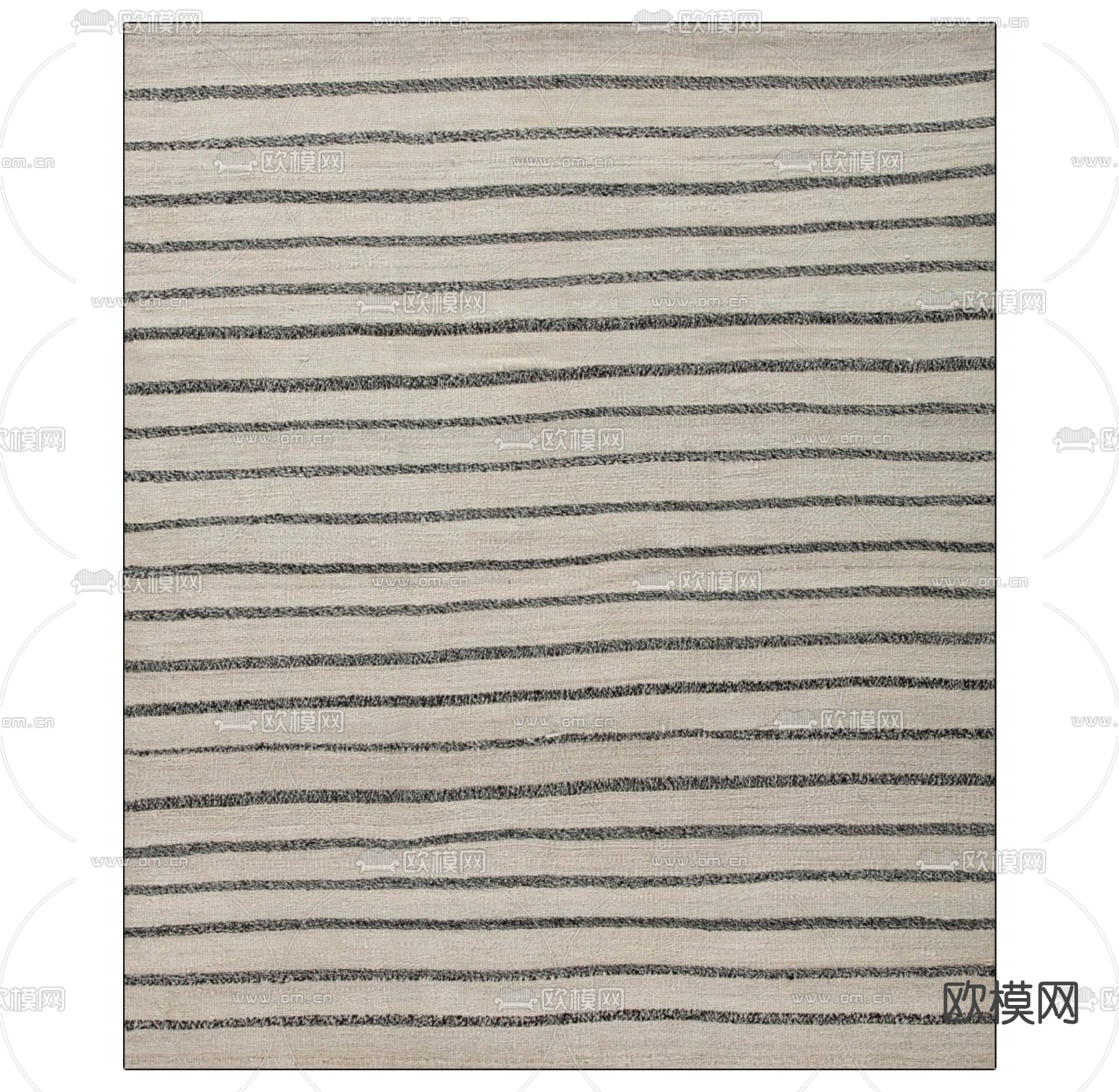 条纹地毯su模型下载（渲染图2）