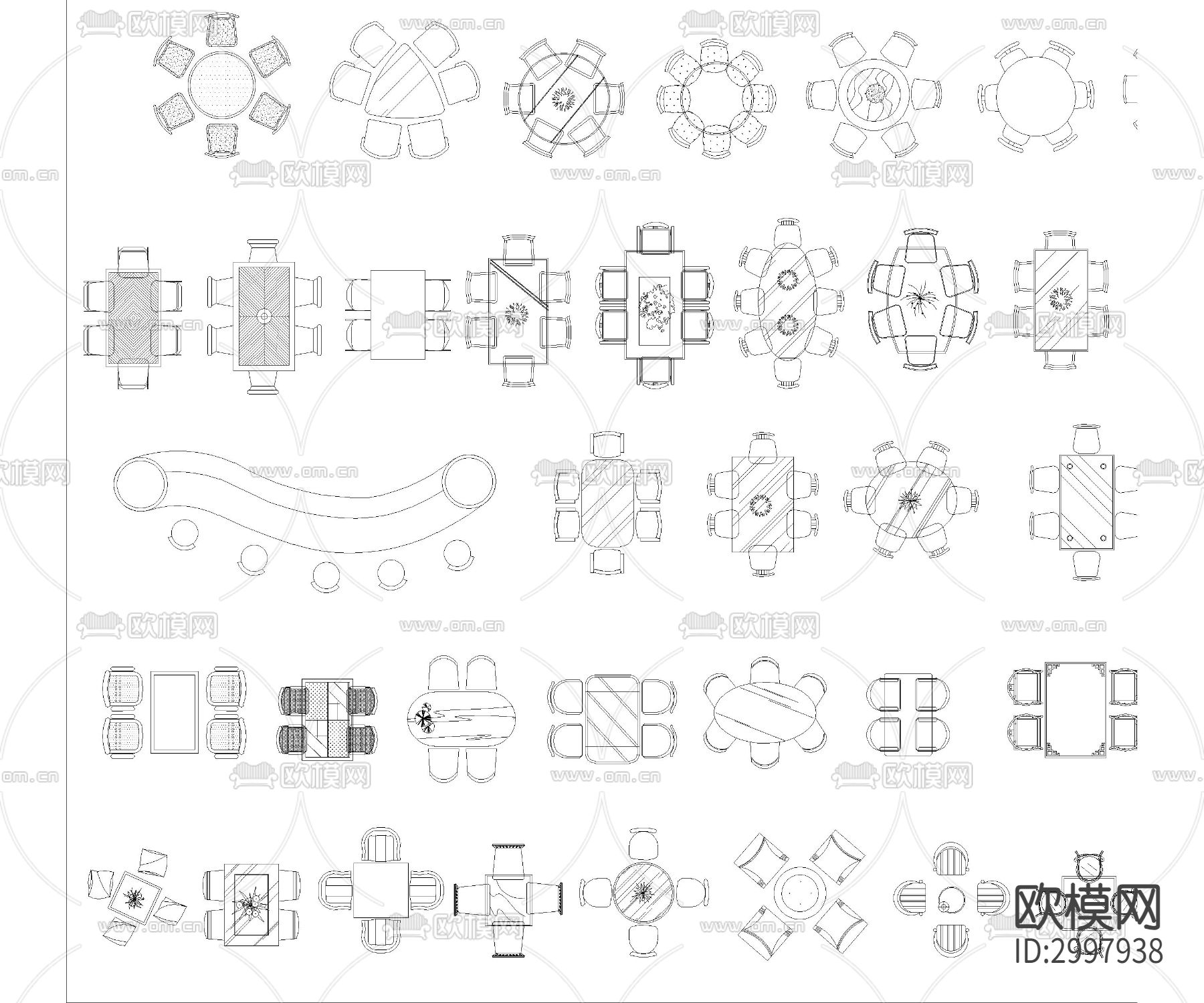 家居用品cad图库下载（渲染图4）