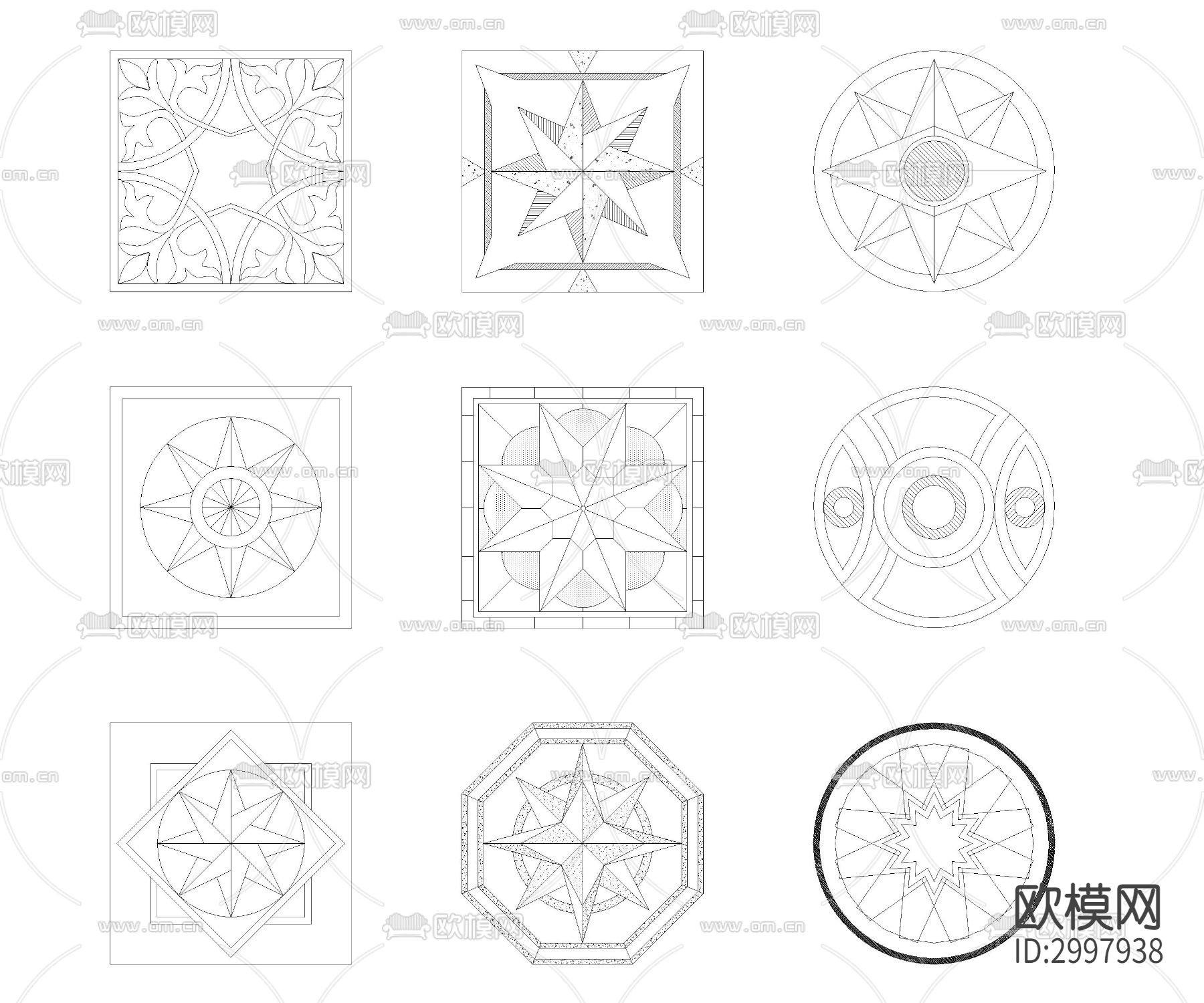 家居用品cad图库下载（渲染图2）