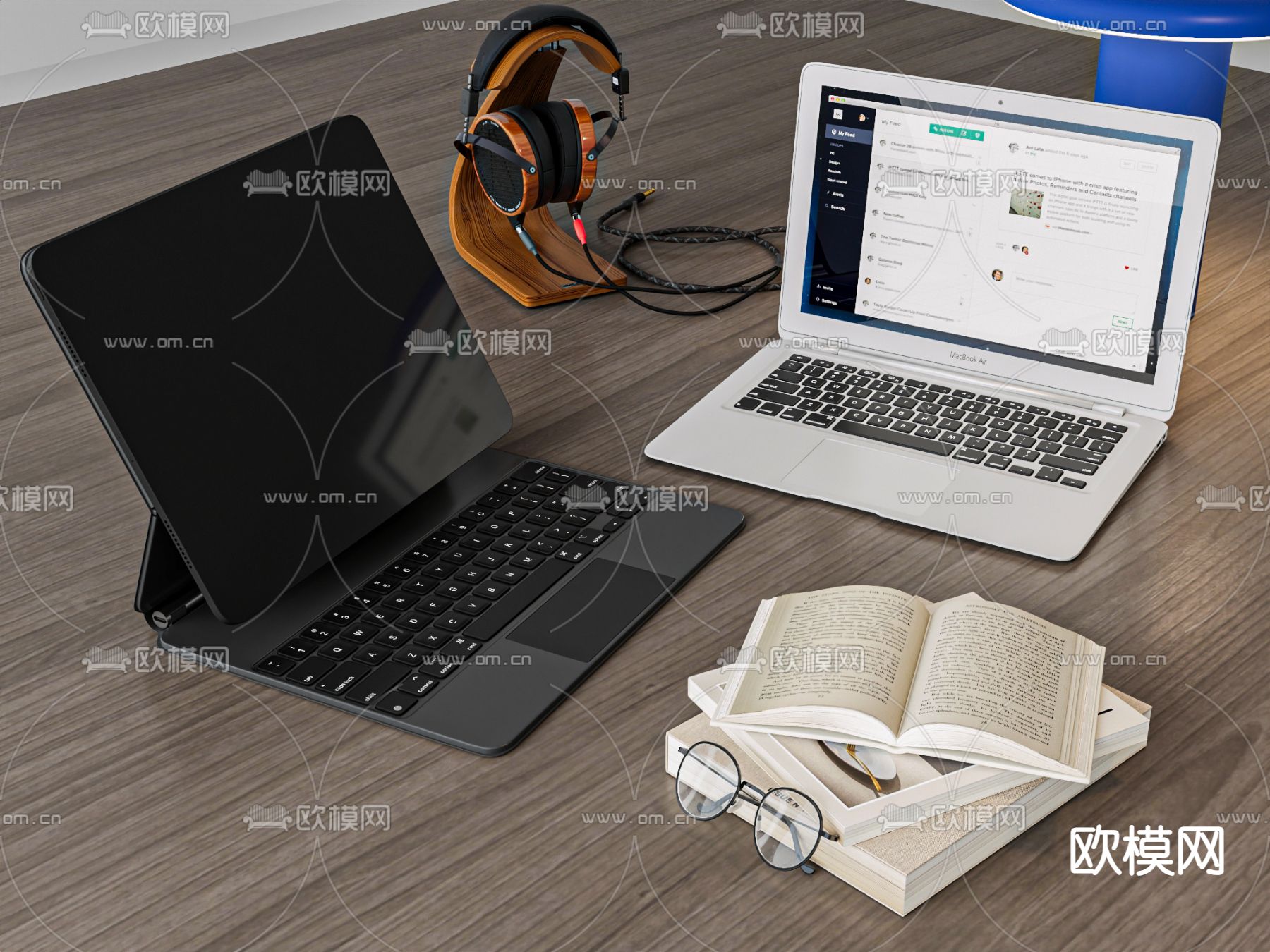 笔记本电脑su模型下载（渲染图2）