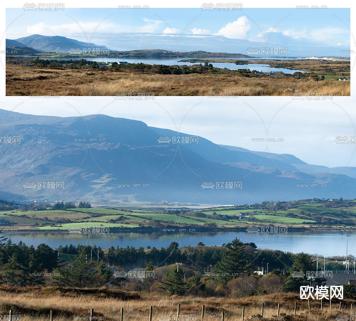 河滨 河流 湿地公园免费3d模型下载