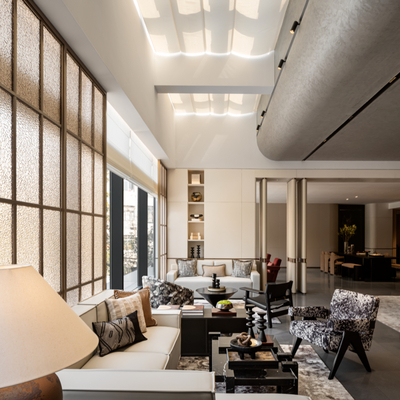 朗联设计 售楼处洽谈区