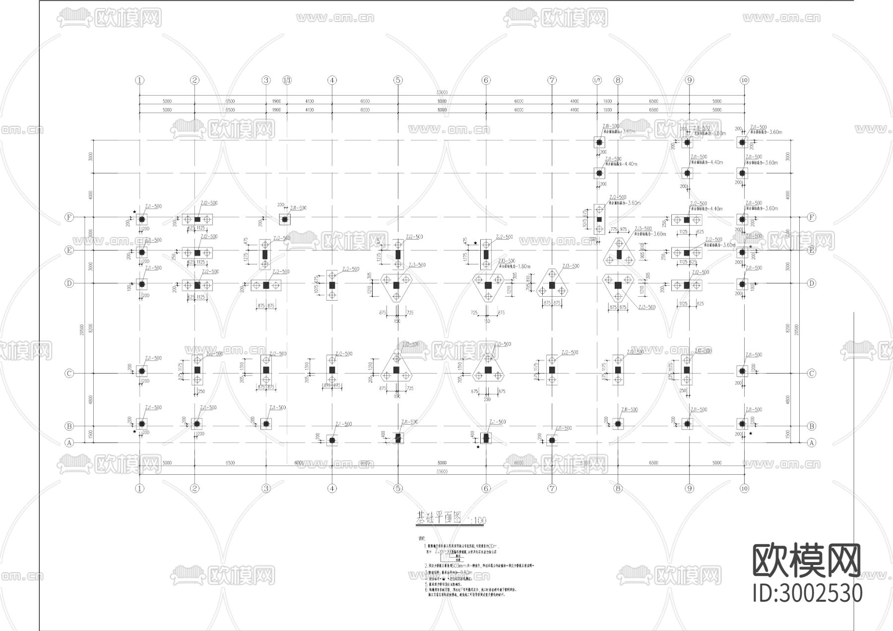 邮政分公司综合生产楼建设工程cad施工图下载（渲染图6）