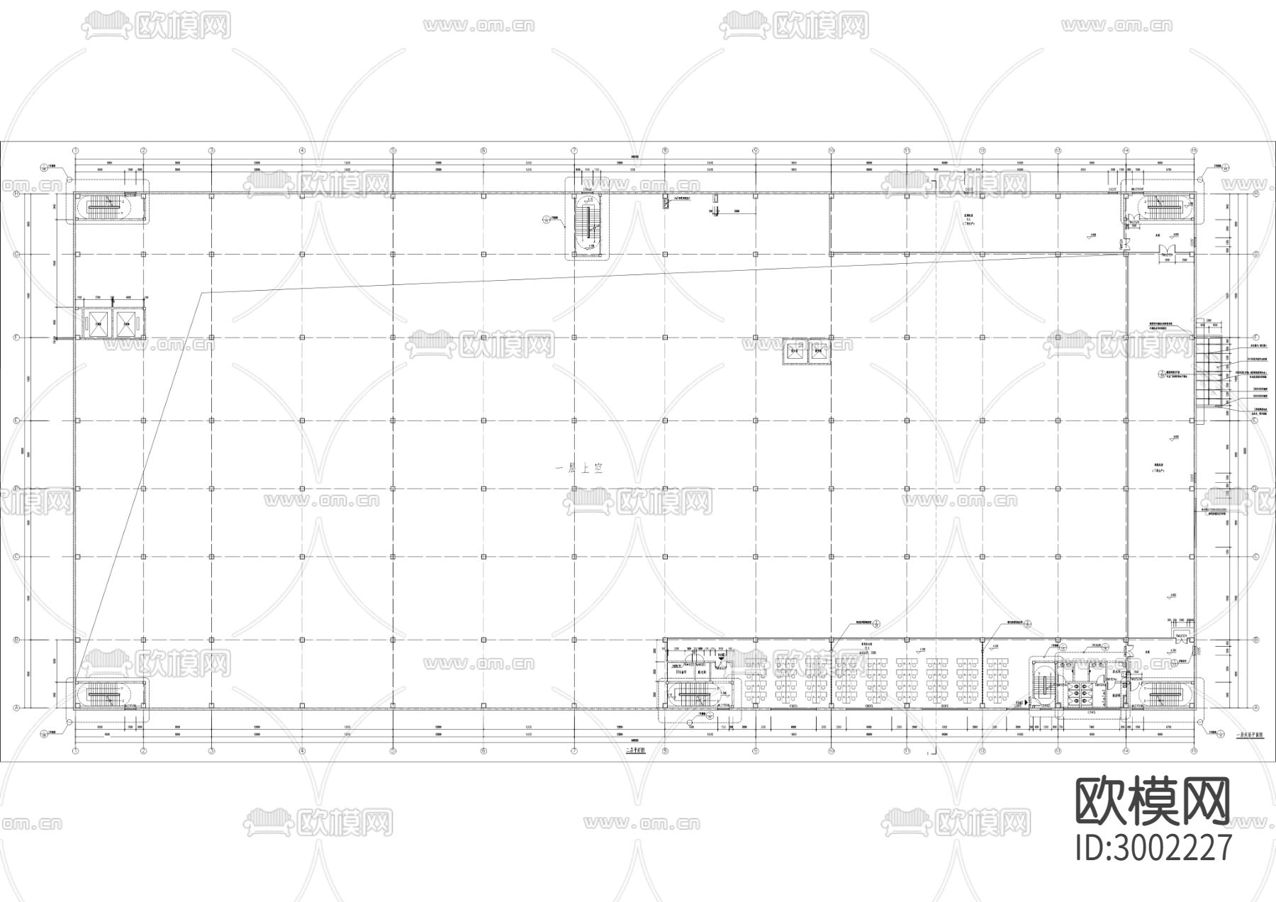 埃安新能源汽车有限公司自研电池试制线项目cad施工图下载（渲染图1）