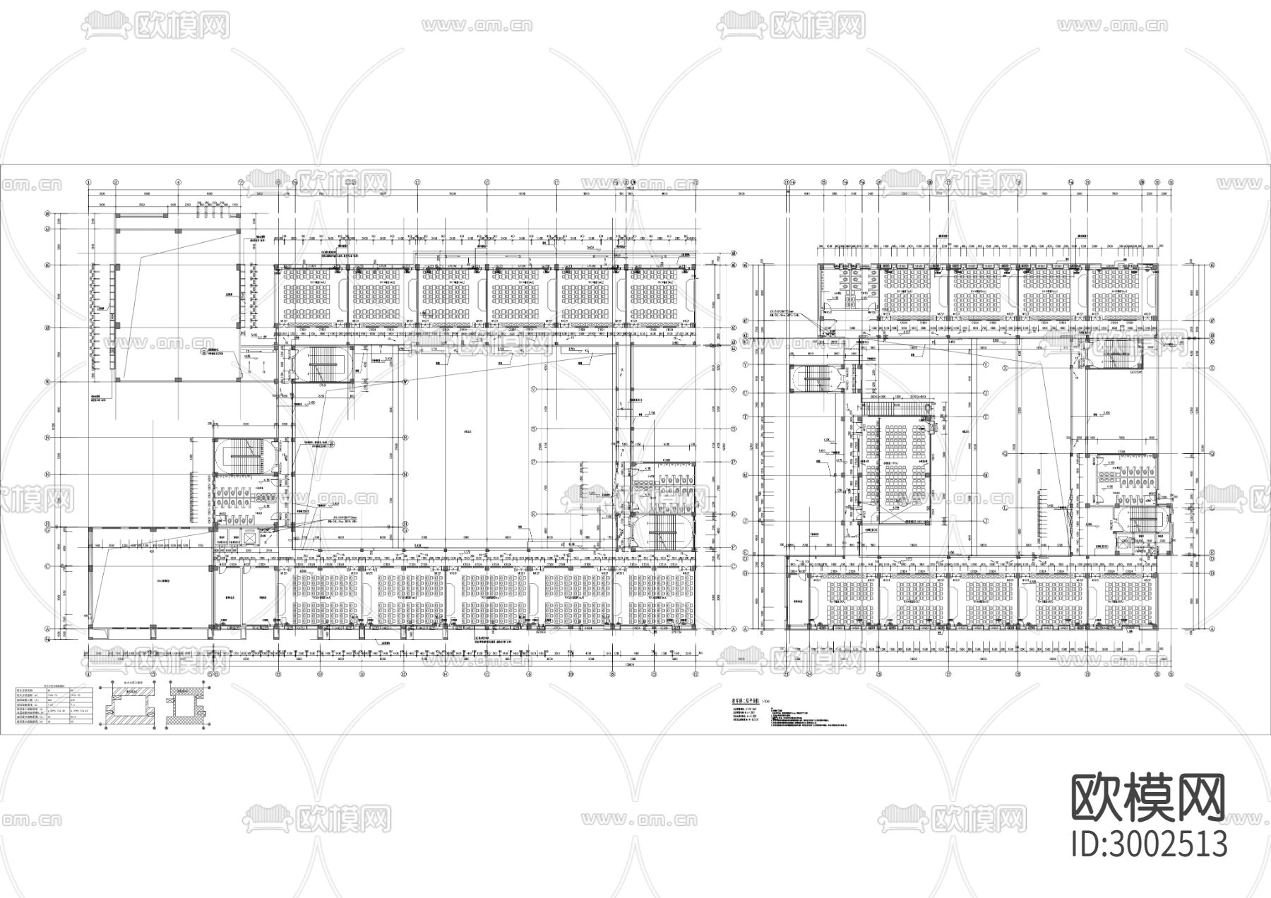 土地房产管理职业学校迁建工程cad施工图下载（渲染图5）