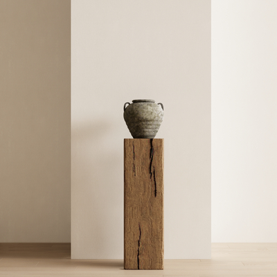  陶罐摆件su模型 