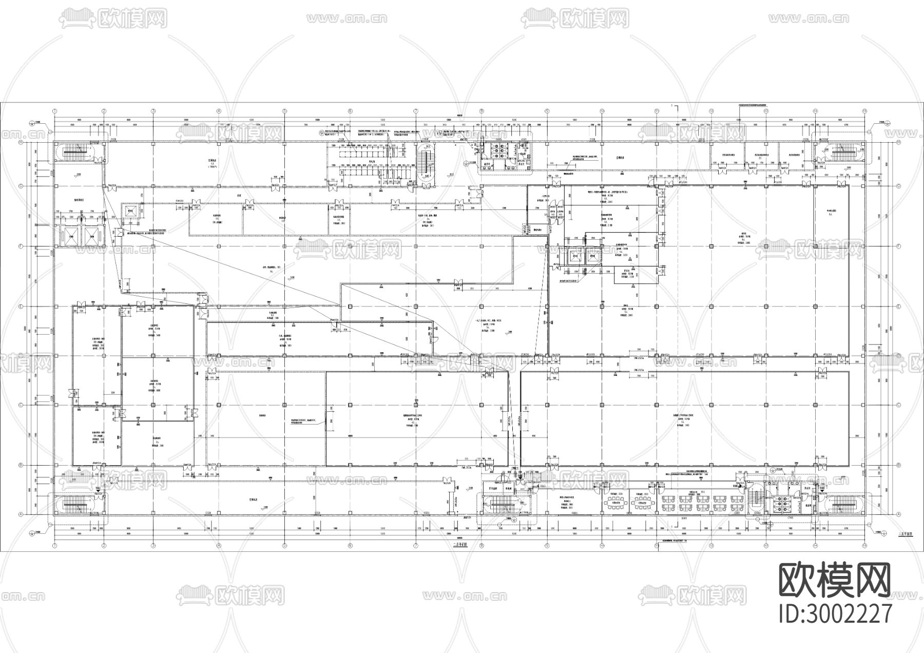 埃安新能源汽车有限公司自研电池试制线项目cad施工图下载（渲染图6）