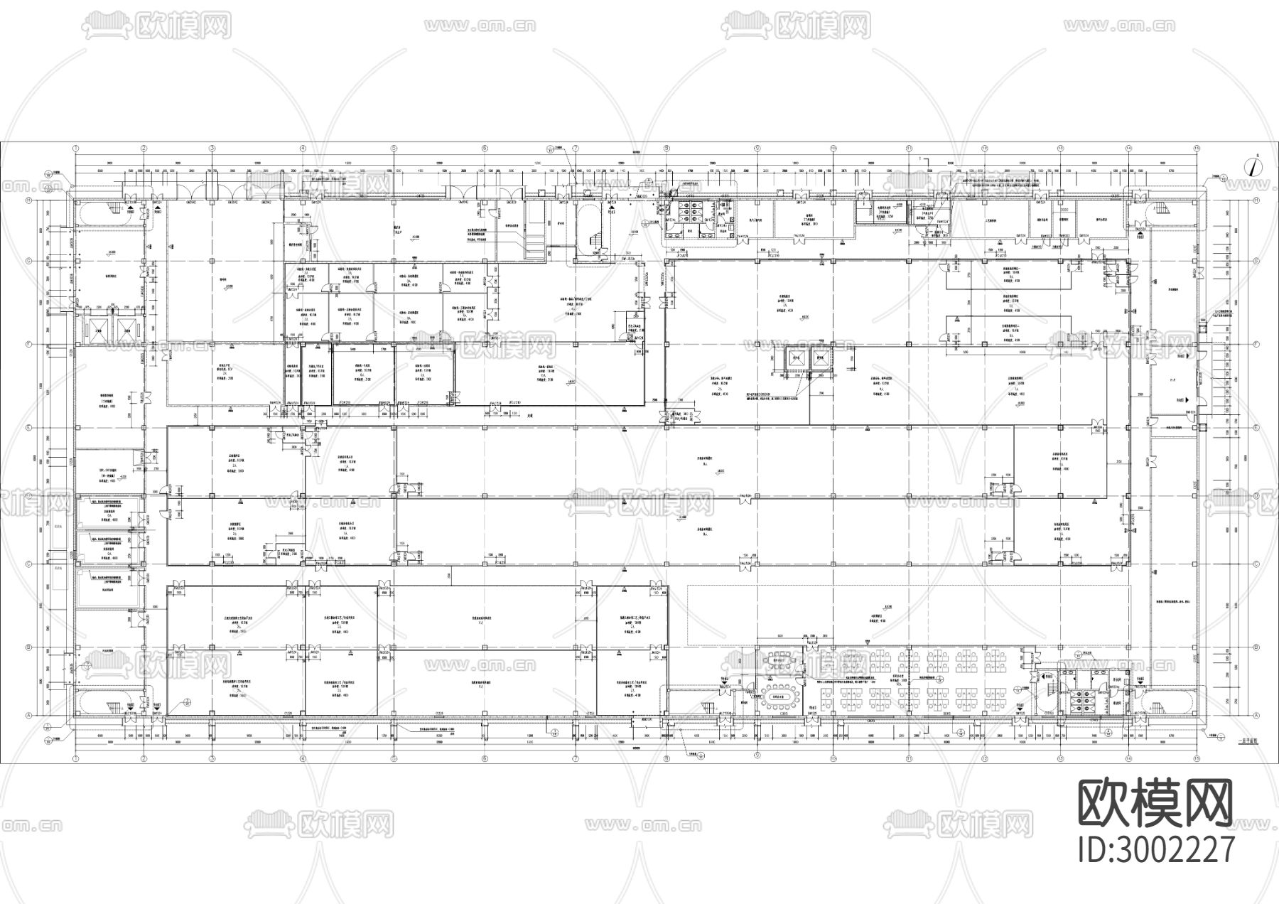 埃安新能源汽车有限公司自研电池试制线项目cad施工图下载（渲染图5）