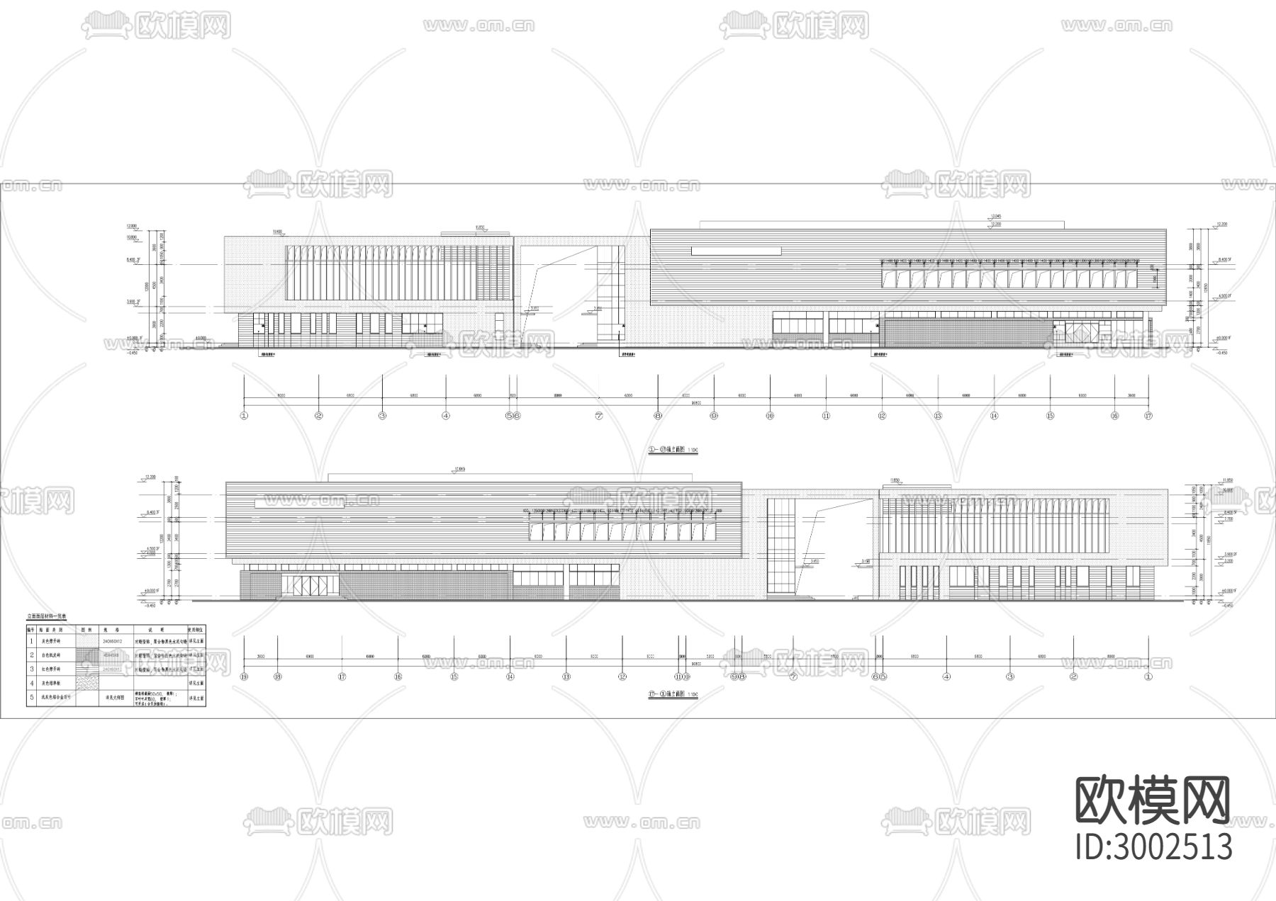 土地房产管理职业学校迁建工程cad施工图下载（渲染图2）