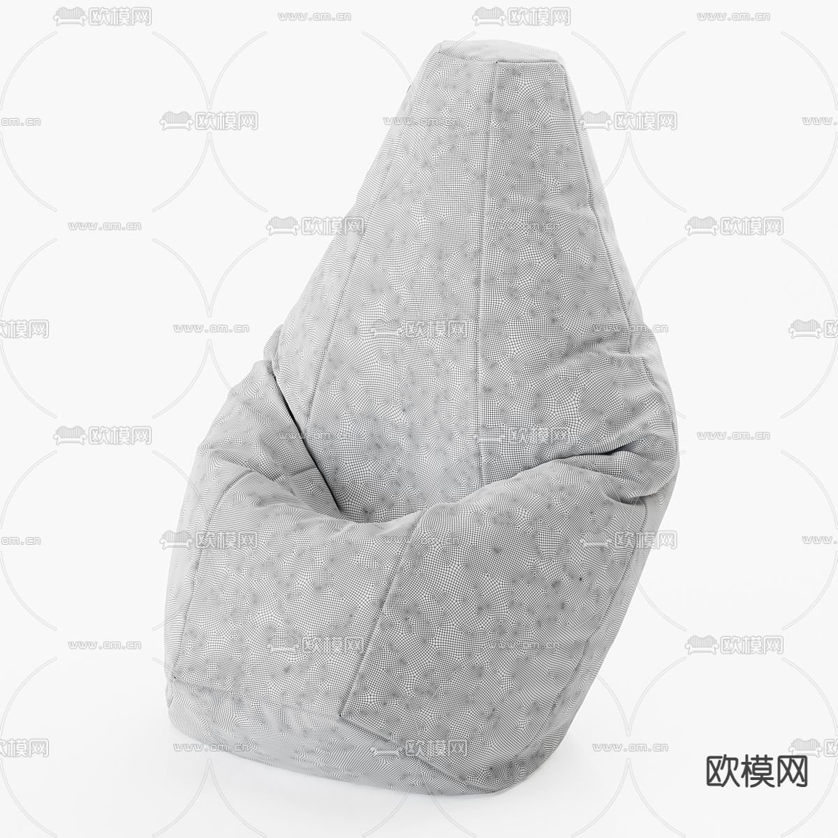 SACCO-ZANOTTA懒人沙发3d模型下载（渲染图5）