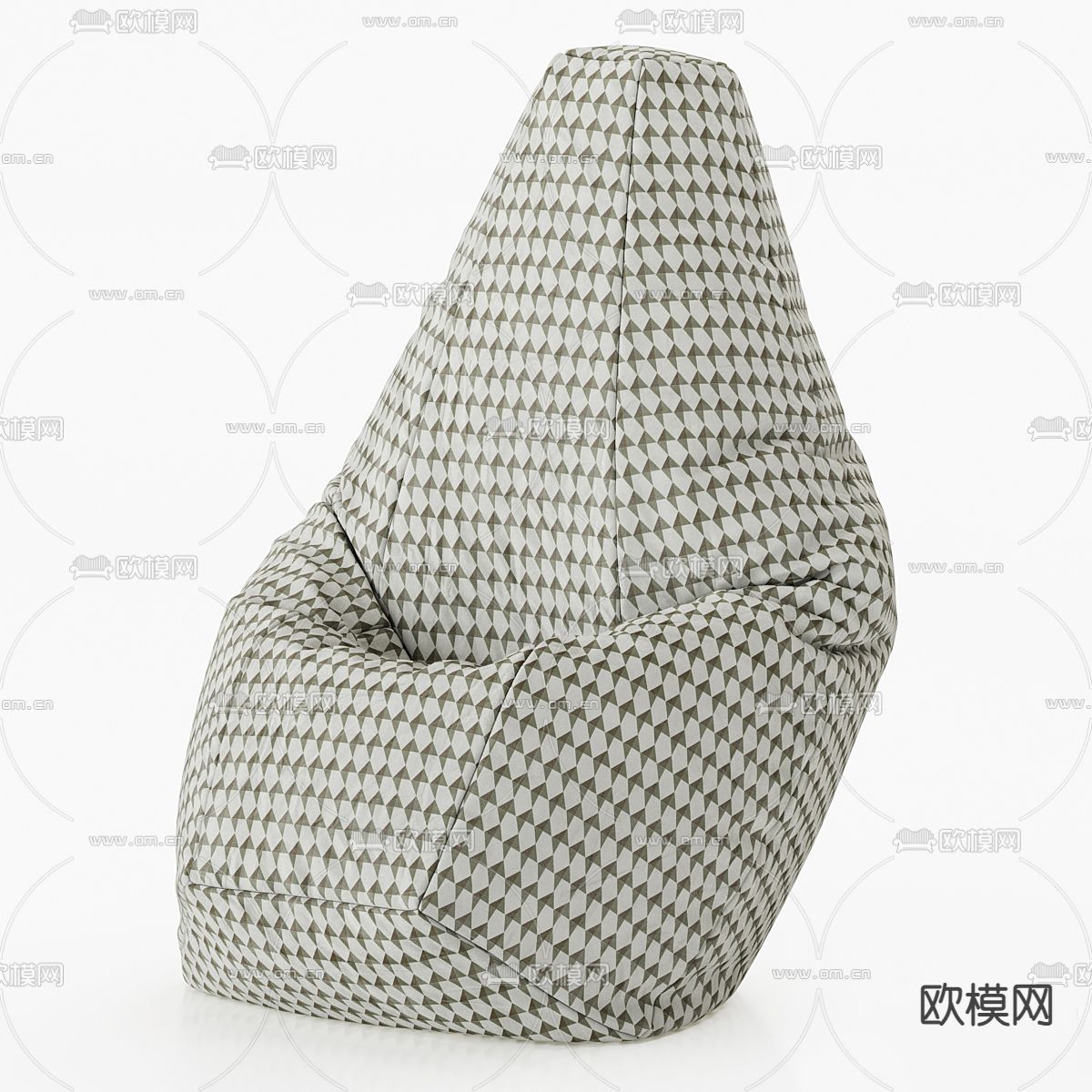 SACCO-ZANOTTA懒人沙发3d模型下载（渲染图4）