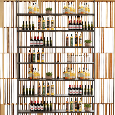  酒具 酒瓶 洋酒su模型 