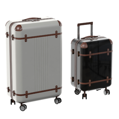  现代行李箱su模型 