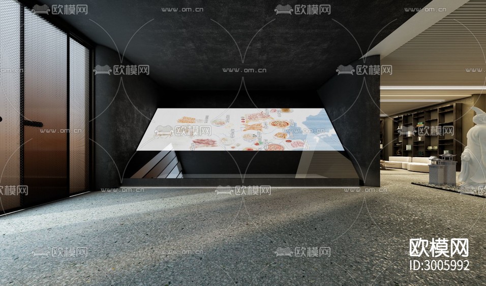 孔子歷史文化博物館效果圖下載(渲染圖3)