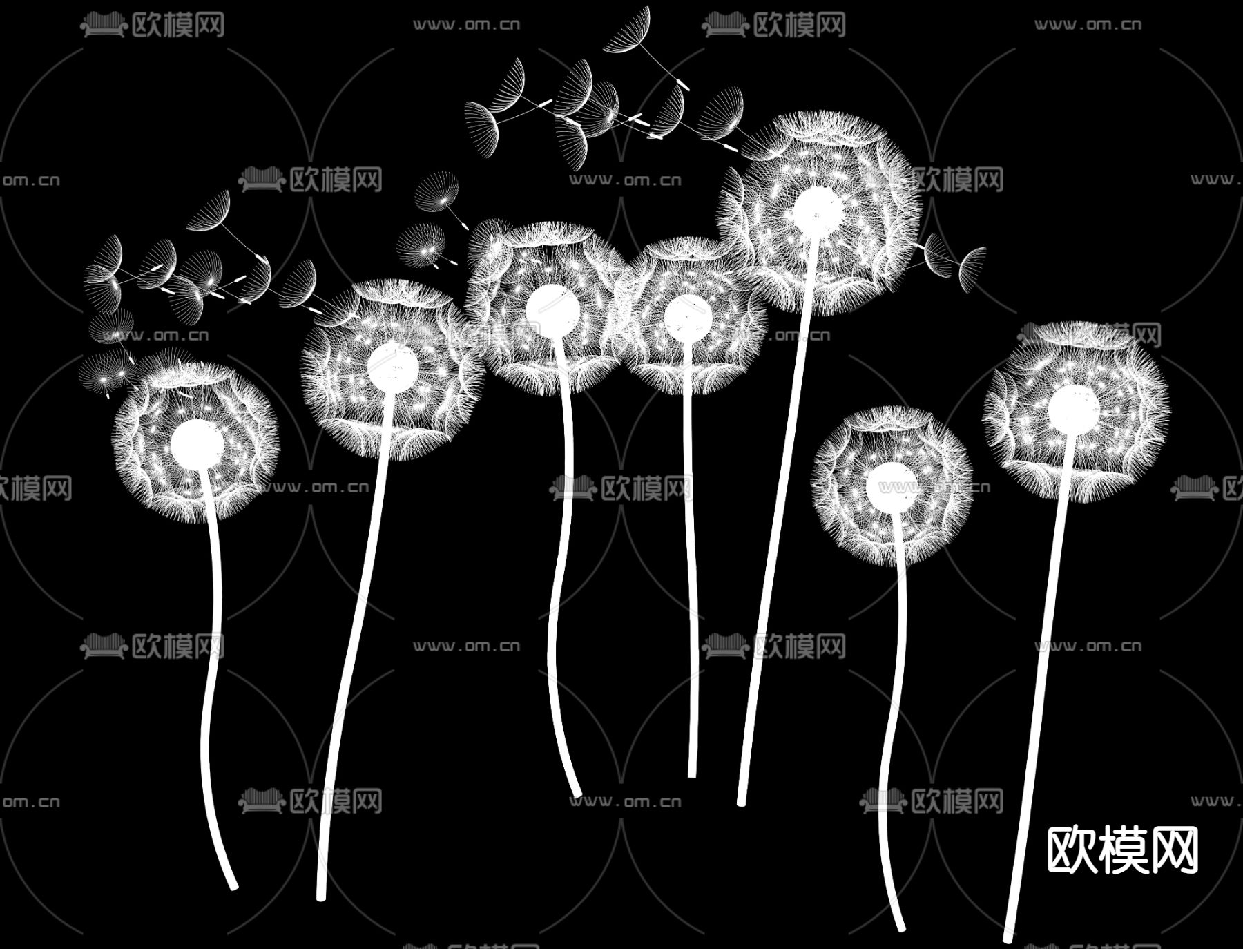 户外灯 景观灯 草坪灯 氛围灯3d模型下载