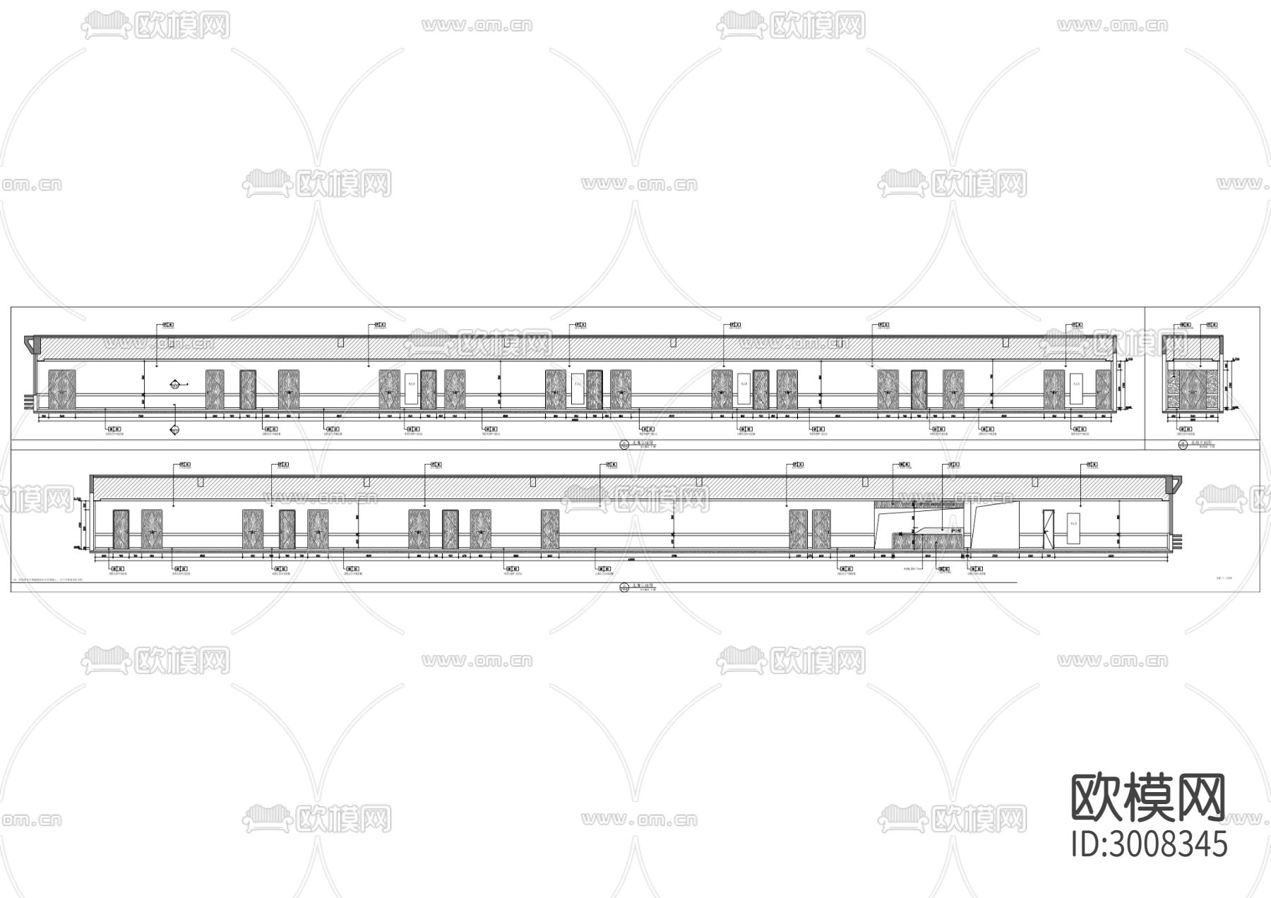 海东院区新增传染楼项目cad施工图下载（渲染图4）