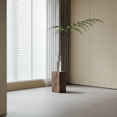  现代水生植物su模型 