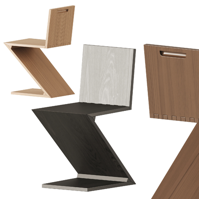  poliform 餐椅 单椅su模型 