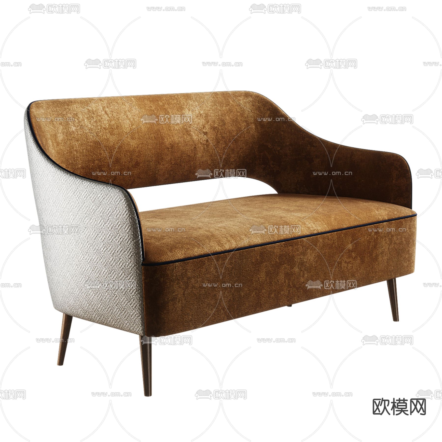 多人沙发3d模型下载