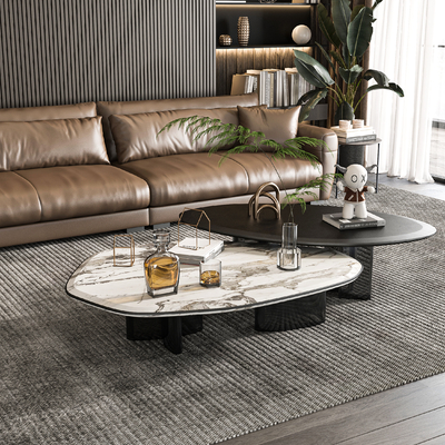  Minotti 茶几su模型 