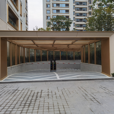  地下车库入口su模型 