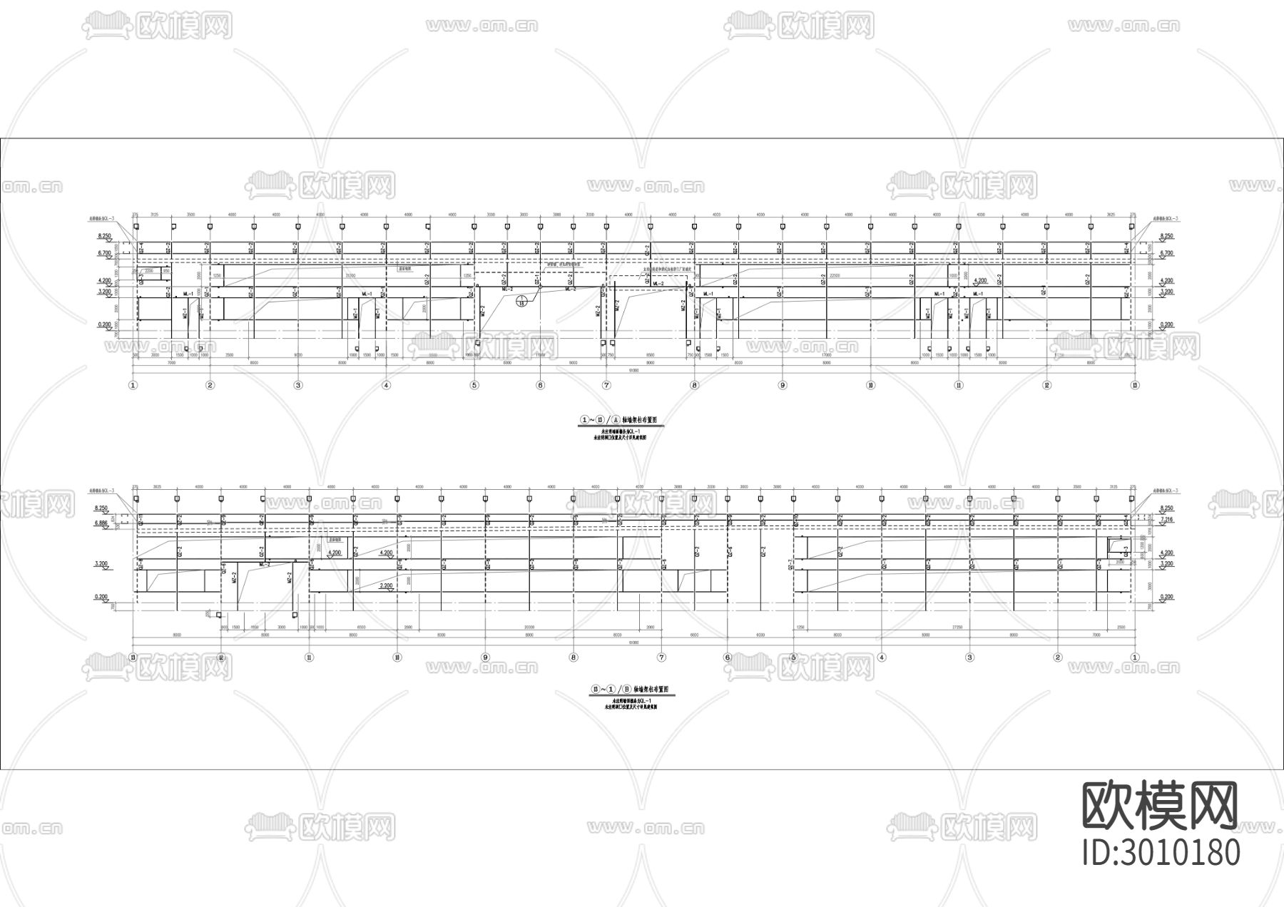 广汽本田开发区工厂能扩新建厂务站cad施工图下载（渲染图7）