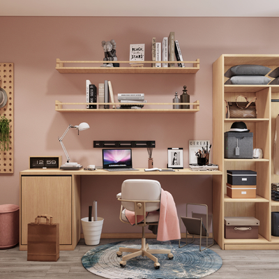  现代公寓房间su模型 