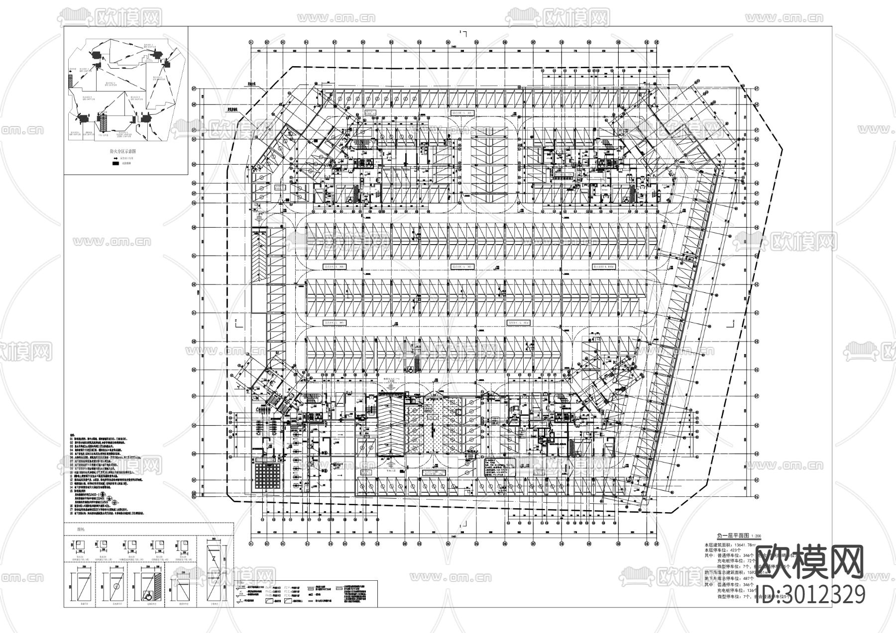 首开熙江玥庭项目cad施工图下载（渲染图8）