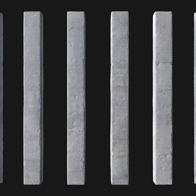  混凝土柱 柱子su模型 