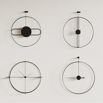  钟表 挂件su模型 