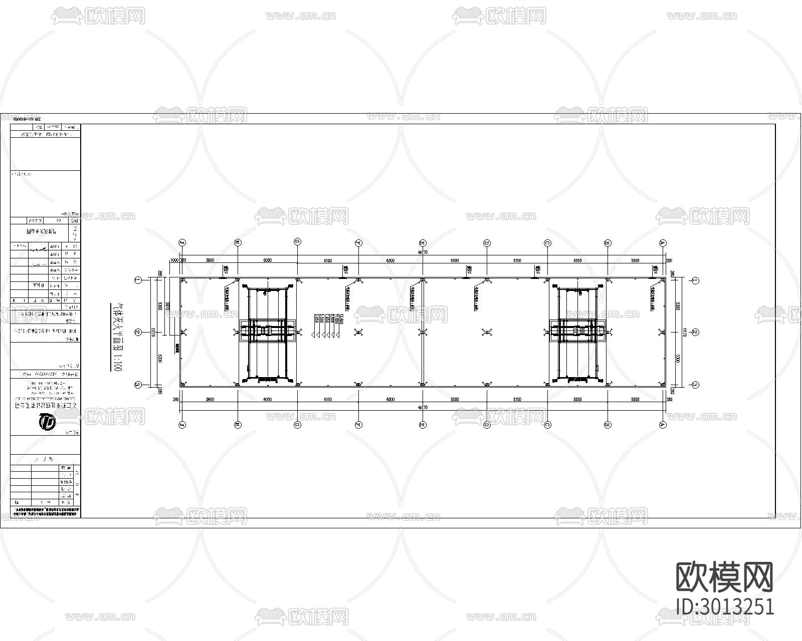 立体停车库二氧化碳气体灭火工程cad施工图下载（渲染图3）
