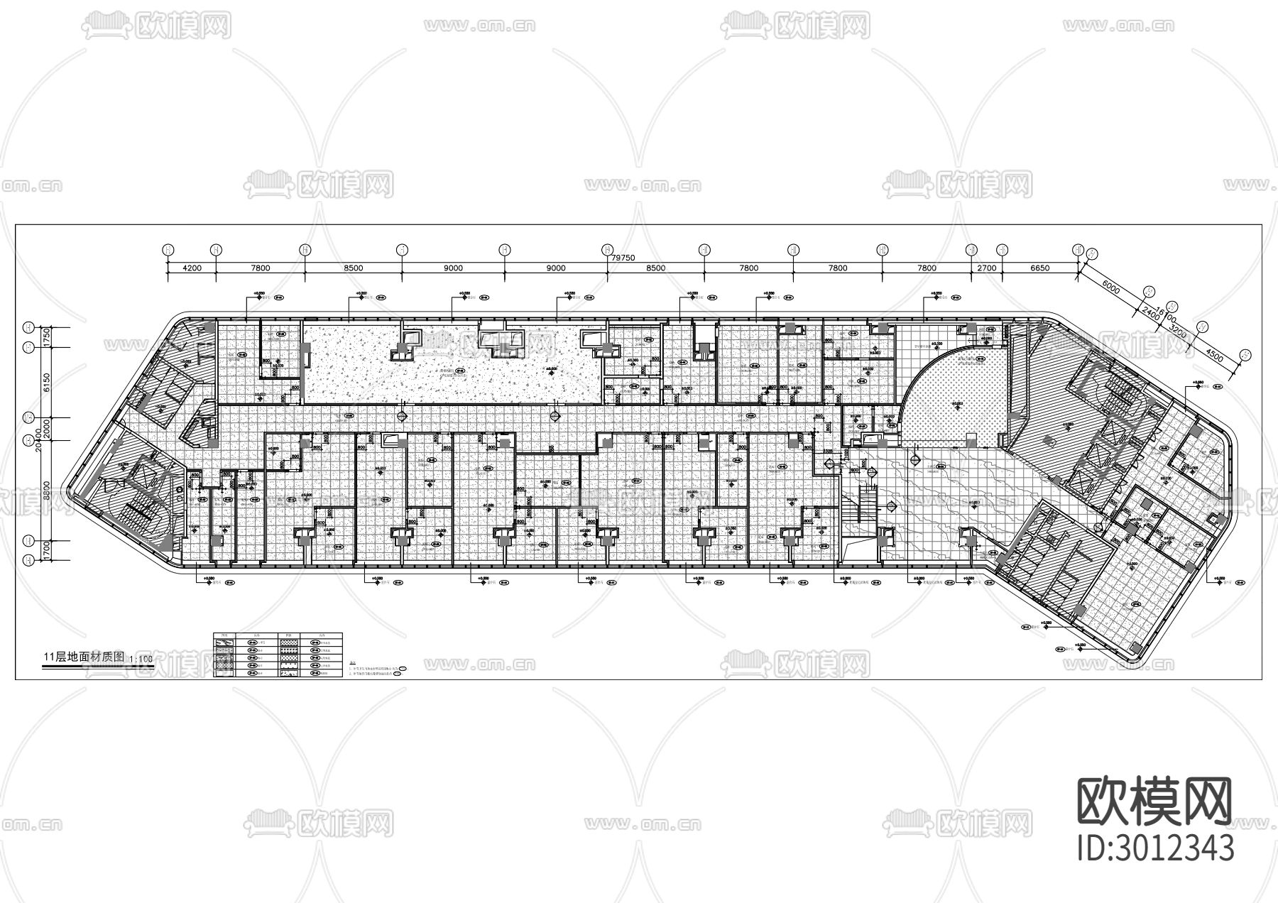 业务发展用房装修工程及智能化建设项目cad施工图下载（渲染图8）